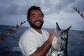 783033 Happy Angler, Wahoo A4 Photo Print