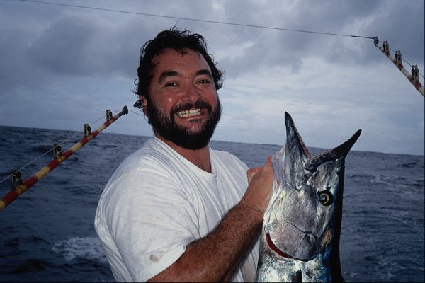 783033 Happy Angler, Wahoo A4 Photo Print