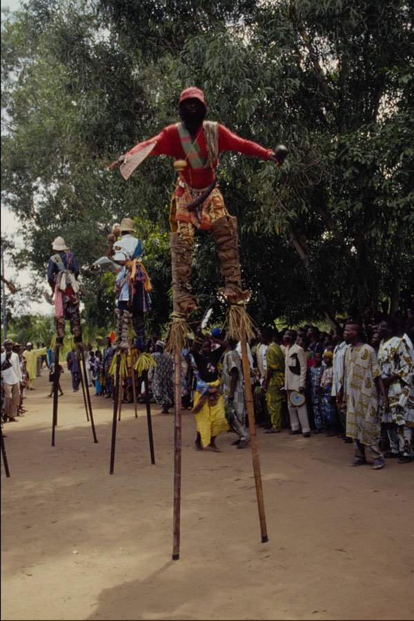 783035 Stilt Dancer A4 Photo Print