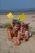 783044 Tania And Marcia On The Beach A4 Photo Print