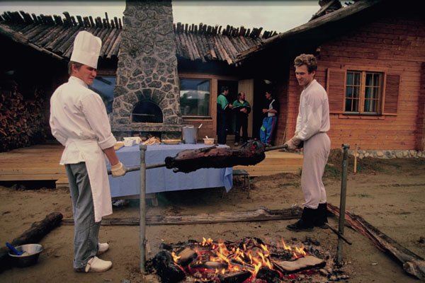 783050 Roast Reindeer In Akaslompolo Village A4 Photo Print