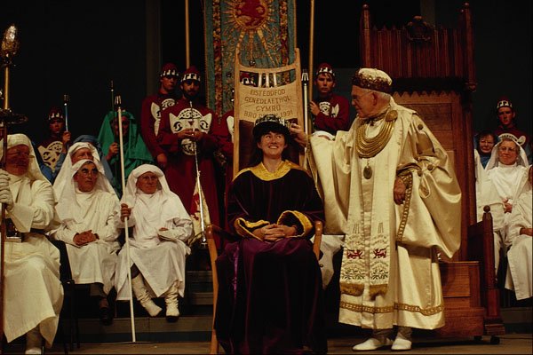 783064 Crowning Of The Bard Ceremony, Eisteddfod, Ruthin, U.K. A4 Photo Print