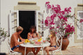 783077 Family Having Meal In The Sun A4 Photo Print
