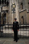 783088 Policeman Outside Royal Courts Of Justice, London, England A4 Photo Print
