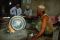 783092 Thinning Copper Pans At Nizwa A4 Photo Print