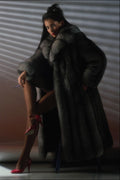 783093 Suzanne, Wearing Fur A4 Photo Print