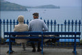 784040 Senior Citizens In Newquay, Cornwall, England, U.K. A4 Photo Print