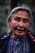 784059 Elderly Athabaskan Woman A4 Photo Print