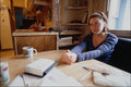 784072 Liza In Her Kitchen, Seattle, Washington, U.S.A. A4 Photo Print