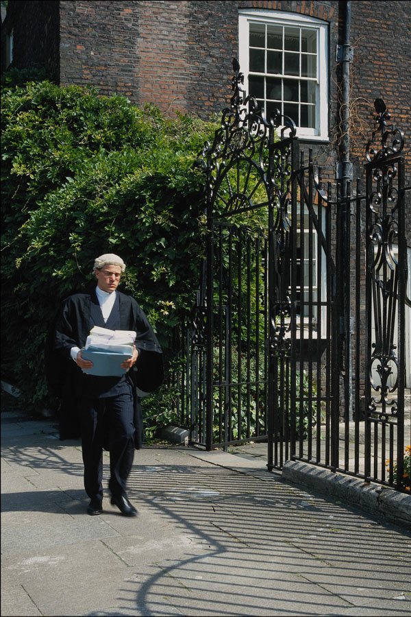 784086 Barrister, Lincoln's Inn, London, England, U.K. A4 Photo Print