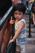 784091 Waiting For Mother Outside School, Macau, Portugal A4 Photo Print