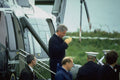 785000 President Bill Clinton Arriving At Pointe Du Hoc, France A4 Photo Print