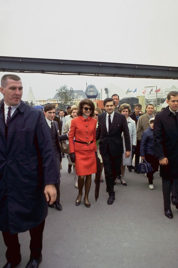 785004 Jackie Kennedy Visiting Expo 67, Montreal, Canada A4 Photo Print