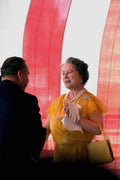 785069 Queen Mother In Receiving Line On Royal Yacht, Nova Scotia, Canada A4 Photo Print