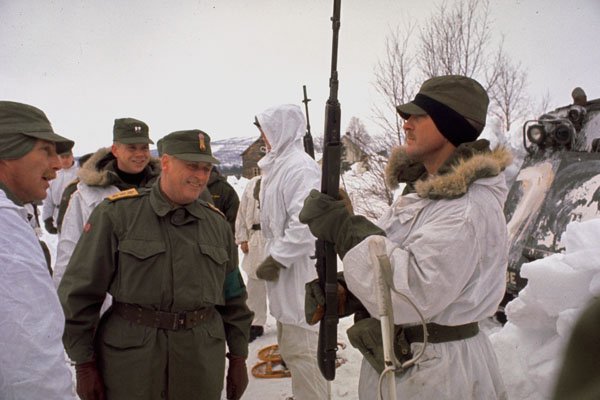 785085 King Olaf Of Norway Reviewing NATO Troops, Norway A4 Photo Print