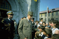 785092 General Charles De Gaulle Outside Church A4 Photo Print