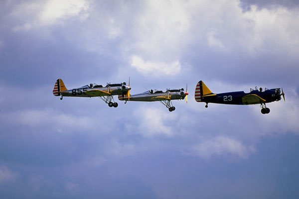 786002 PT Flight, Woodford Air Show 1990, England A4 Photo Print
