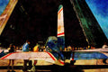 786014 Small United States Navy Aircraft A4 Limited Edition Watercolour Print