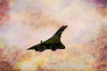 786016 British Airways Concorde, Taking Off At Heathrow Airport, England A4 Limited Edition Watercolour Print
