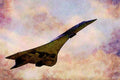 786018 British Airways Concorde, Taking Off At Heathrow Airport, England A4 Limited Edition Watercolour Print
