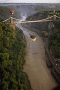 786020 Balloon Over Avon Gorge, Bristol, England A4 Photo Print