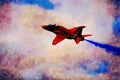 786025 BAe Hawk Solo Close up A4 Limited Edition Watercolour Print