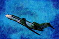 786038 Burlington Air Express 727 A4 Limited Edition Watercolour Print