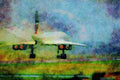 786041 Concorde Takes Off, Full Afterburner A4 Limited Edition Watercolour Print