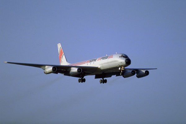 786044 Airborne Express DC 8 A4 Photo Print
