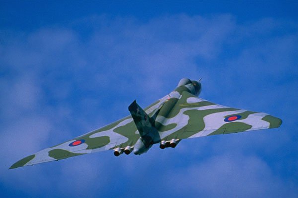 786075 Vulcan Display Flight At Royal Air Force, Lakenheath, Suffolk, U.K. A4 Photo Print