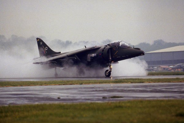 786077 British Aerospace Harrier GR 7 From Wittering, Essex, U.K. A4 Photo Print