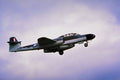 786089 Gloster Meteor NF 11 Taking Off From North Weald, Essex, U.K. A4 Photo Print