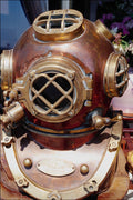 787083 Diver's Helmet A4 Photo Print