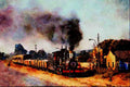 788005 Centro Oeste Baldwin, No. 62, Near Sao Joao Del Rei, Brazil A4 Limited Edition Watercolour Print