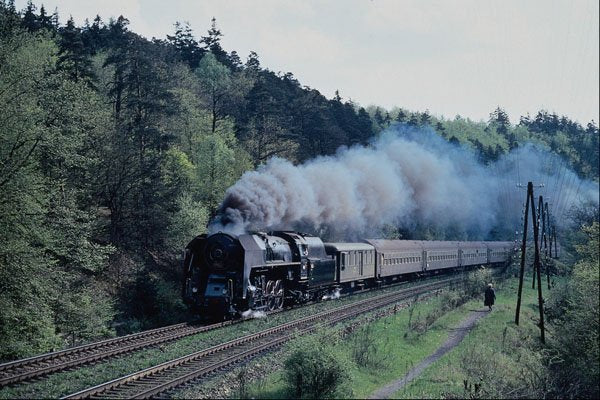 788020 No. 475, 1126 On Pilsen To Praque Express, Czechoslovakia A4 Photo Print