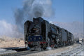 788025 Two QJ's On Freight To Hexipu, Northwest China A4 Photo Print