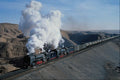 788026 Two QJ's On Oil Train From Zhongwei, China A4 Photo Print
