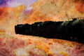 788031 Gansu Train A4 Limited Edition Watercolour Print