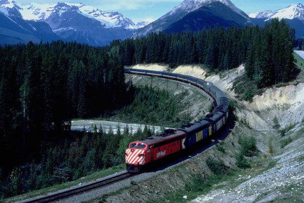 788032 Train A4 Photo Print