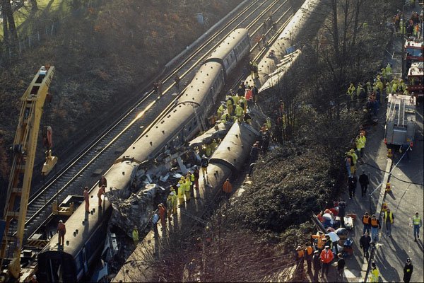 788033 Clapham Rail Disaster, England A4 Photo Print
