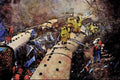 788034 Clapham Rail Disaster, England A4 Limited Edition Watercolour Print