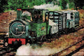 788035 Welshpool And Llanfair Light Railway, The Countess In Green A4 Limited Edition Watercolour Print