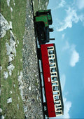 788041 The Snowdon Mountain Railway No 8 Eryri With A Passenger Train A4 Photo Print
