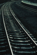 788042 Shining Rains, Bath Spa Railway Station, Avon, U.K. A4 Photo Print