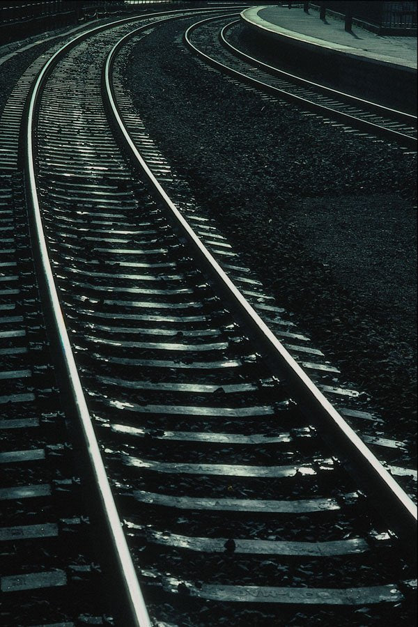 788042 Shining Rains, Bath Spa Railway Station, Avon, U.K. A4 Photo Print