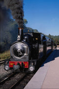 788046 The Countess' Steam Train Leaving On Berwyn Viaduct A4 Photo Print