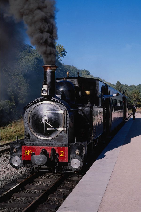 788046 The Countess' Steam Train Leaving On Berwyn Viaduct A4 Photo Print
