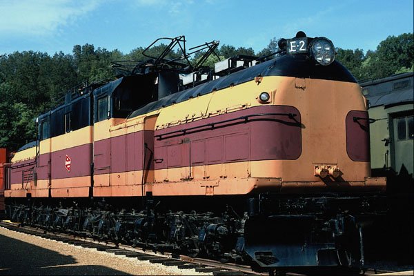 788058 Milwaukee Road Bipolar Electric No. E 2, St. Louis, Missouri A4 Photo Print