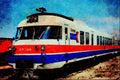 788067 Amtrak Turbo Train No. 67, Chicago, Illinois, U.S.A. A4 Limited Edition Watercolour Print