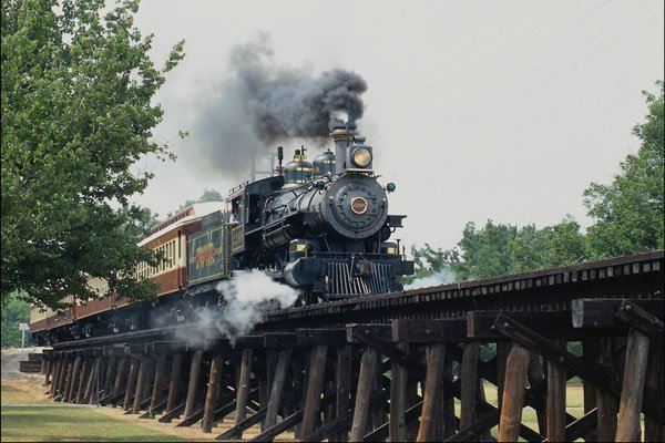 788070 Tarantula Railroad, Fort Worth, Texas, U.S.A. A4 Photo Print